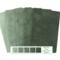Sage green gradient of hand dyed quilting cotton